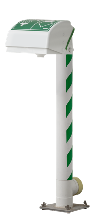 Akuut Industrial, nooddouches, oogdouches, elektrische doorstroomverwarmers